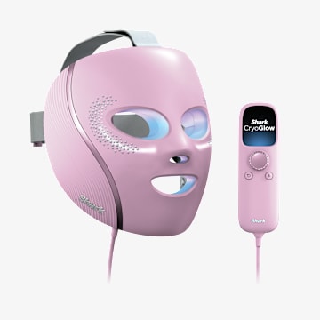 Shark CryoGlow Under-Eye Cooling & LED Anti-Ageing & Blemish Repair Mask - Ros&eacute; Sparkle