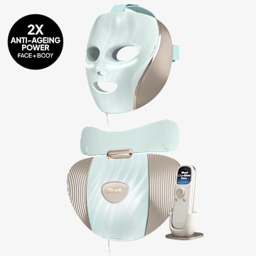 Shark CryoGlow Clinic LED Face + Body System - Sea Glass