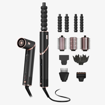 S&egrave;che-cheveux et embouts de coiffage sur mesure Shark FlexStyle