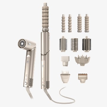 Shark FlexStyle Sèche-Cheveux et Multistyler | Composez votre set, Champagne