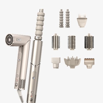 S&egrave;che-cheveux et embouts de coiffage sur mesure Shark FlexStyle
