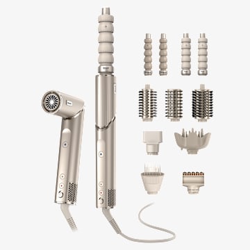 Styler e Asciugacapelli Shark FlexStyle - Set personalizzabile - Champagne