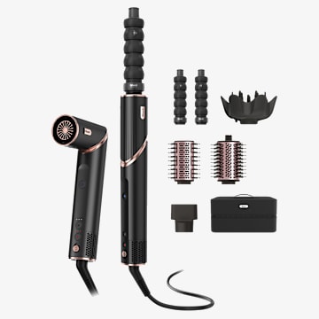 Styler et s&egrave;che-cheveux 5-en-1 Shark FlexStyle sans dommages thermiques HD446EU