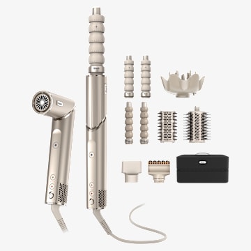 Styler e Asciugacapelli Shark FlexStyle Set 5-in-1 Champagne e 2 Accessori extra