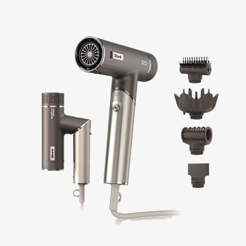 Shark&reg; SpeedStyle&trade; Pro FLEX Hair Dryer System, Mocha Silver
