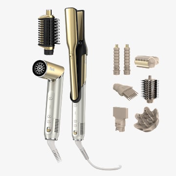 Build Your Own Shark Glam Ceramic & Powerful Air Styling & Drying System, Gold