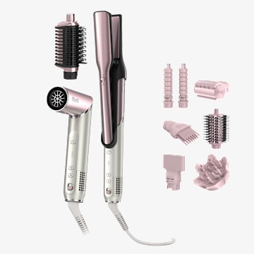 Build Your Own Shark Glam Ceramic & Powerful Air Styling & Drying System, Pink