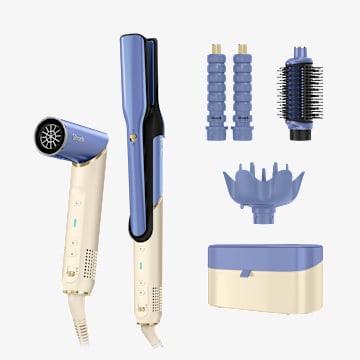 Shark Glam Ceramic & Air Styling and Drying System, Starlight Dream HD6042SUKPL