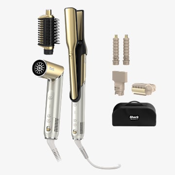 Lisseur Multi-styler Shark Glam avec 5 embouts dont embout RapidGloss