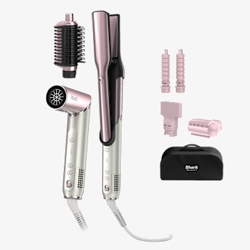 Shark Glam Ceramic & Air Styling and Drying System med FrizzFighter  HD6051SEUPK