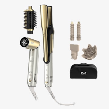 Lisseur Multi-styler Shark Glam avec 5 embouts dont diffuseur HD6052SEU