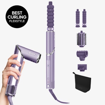 Shark FlexStyle IonCurl Air Styler & Hair Dryer, 4-in-1 - Lilac