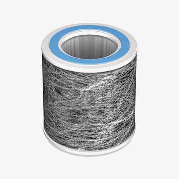 Filtre NANOSEAL™ True HEPA anti-allergène avec blocage des odeurs