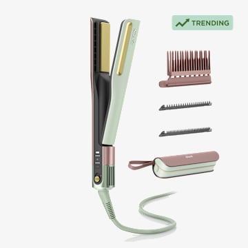 Shark SilkiPro&trade; Hair Straightener & Dryer with Travel Case