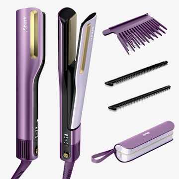 Shark SilkiPro&trade; Straight lisseur mouill&eacute; &agrave; sec avec s&eacute;choir rapide et &eacute;tui de voyage