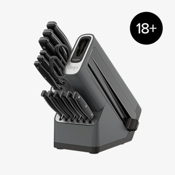 Ninja Foodi StaySharp Knife Block with Integrated Sharpener &ndash; Deluxe 14-Piece Set K32014EUUK