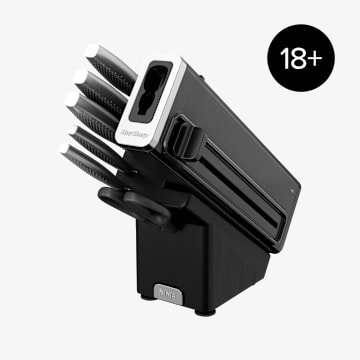 Ninja&nbsp;StaySharp Stainless 6-Piece Knife Set & Block