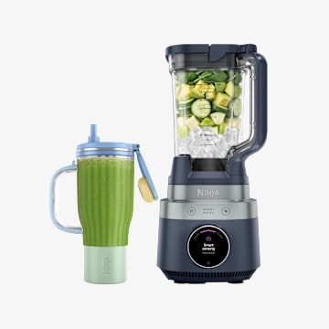 Ninja CrushBOSS 2-in-1 Blender Duo with BlendBOSS Tumbler - Midnight Blue