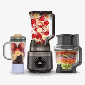Ninja CrushBOSS&trade; 3-in-1 Blender, Tumbler & Food Processor in Onyx