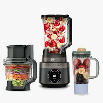 Ninja CrushBOSS&trade; 3-in-1 Blender, Tumbler & Food Processor in Onyx