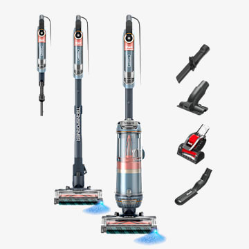 Shark PowerDetect Transformer PowerTrio System Upright Vacuum with Detect and Reveal &ndash; Chimera Blue