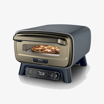 Ninja Artisan&trade; 5-in-1 Portable Pizza Oven in Blue and Gold