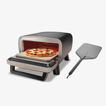 Ninja Artisan 5-in-1 Outdoor Pizza Oven and Pizza Peel Bundle