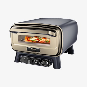 Four &agrave; pizza et Air Fryer &eacute;lectrique d&rsquo;ext&eacute;rieur Ninja Artisan - Bleu et Or