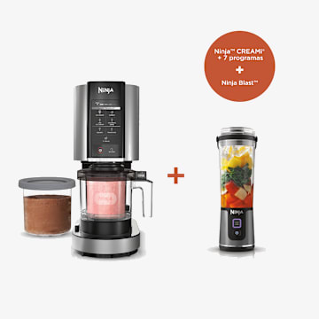 Ninja Creami&trade; y Licuadora port&aacute;til Ninja Blast&trade; Combo