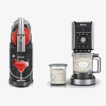 Machine à crème glacée 11-en-1 Ninja® CREAMi® XL et machine à boissons glacées SLUSHi™ ensemble