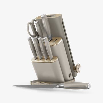 Ninja NeverDull Razor-Sharp Knife Set with Removable Sharpener