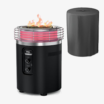 Ninja Fireside360™ Outdoor Heater & Fire Pit and Soft Cover Bundle
