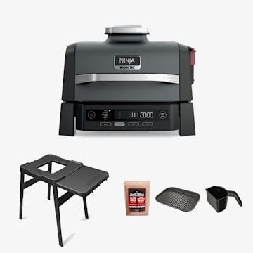Gril et fumoir d’extérieur Ninja Woodfire® avec 6 fonctions en 1