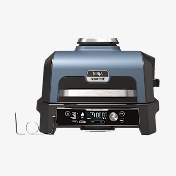 Ninja Woodfire Pro Connect XL - Elektrische Smart BBQ + Digitale Thermometer