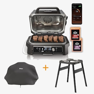 Gril extérieur et fumoir TG Woodfire ProConnect™ de Ninja