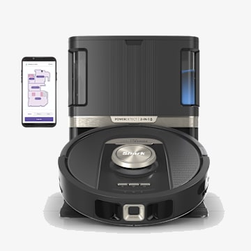 Shark PowerDetect™ 2-in-1 Robot Vacuum and Mop with NeverTouch™ Pro Base