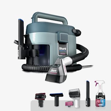 Shark&reg; EveryMess&trade; Corded Portable Wet & Dry Vac and Stain Remover, Light Blue