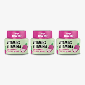 Ninja Thirsti&trade; VITAMINS Dragon Fruit Flavoured Water Drops (Sweetened)