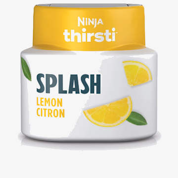 Ninja Thirsti™ SPLASH Tart Lemon Flavoured Water Drops (Unsweetened), WCFLMN1C