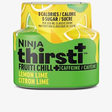 Gouttes d’Eau Aromatisées Ninja Thirsti™ FRUITI CHILL + CAFÉINE Saveur Citron-Lime