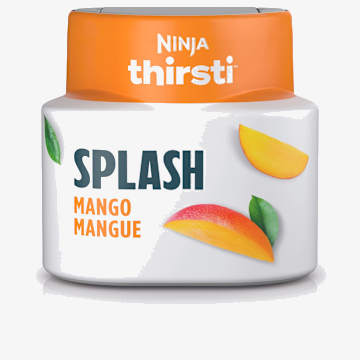 Gouttes d’eau aromatisée à la mangue des îles Ninja Thirsti™ SPLASH (non sucrées), WCFMNG1C