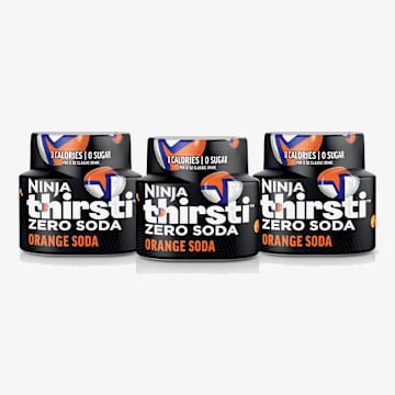 Ninja Thirsti ZERO SODA Orange Soda Flavored Water Drops, 3 Pack