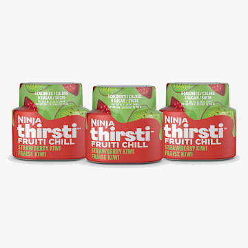Ninja Thirsti&trade; HYDRATE Strawberry Kiwi Flavoured Water Drops (Sweetened), 3 pack, WCFSTKAMC