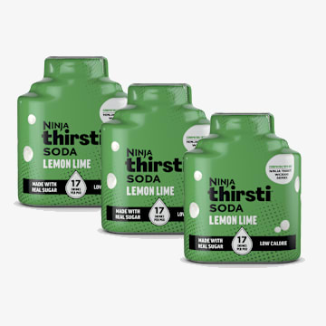 Ninja Thirsti&trade; Low-Calorie SODA Lemon-Lime Flavored Water Drops