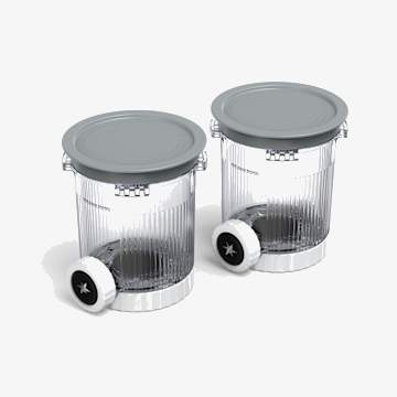 Ninja&reg; Creami&reg; Scoop & Swirl 2-Pack Pints and Lids