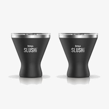 Gobelets &agrave; cocktail Slushi &ndash; lot de 2 &ndash; Noir