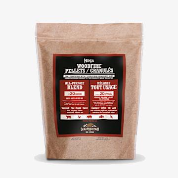 Ninja Woodfire™ Pellets, mélange tout usage, sac de 2 lbs