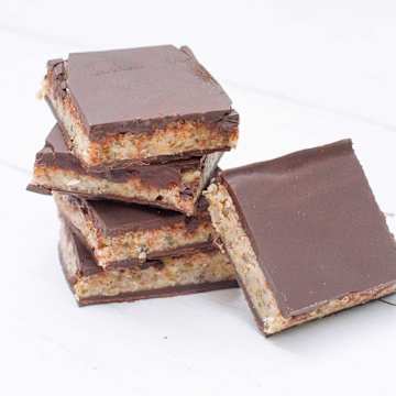 Chewy Chocolate Seed Bars