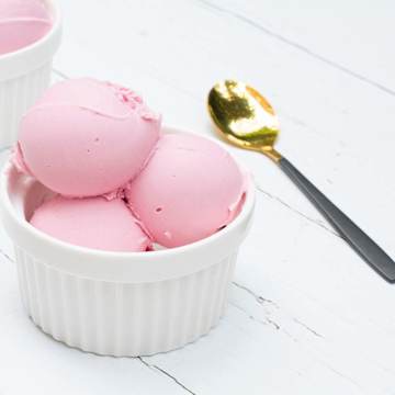 Grape Sherbert Ice Cream