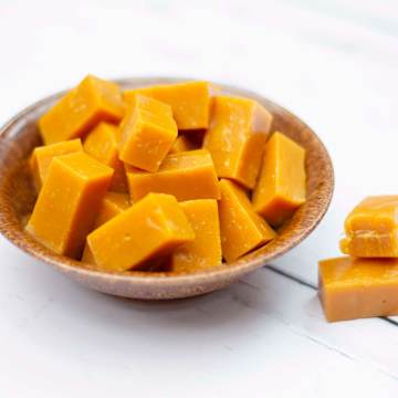 Lemon and Honey Caramels